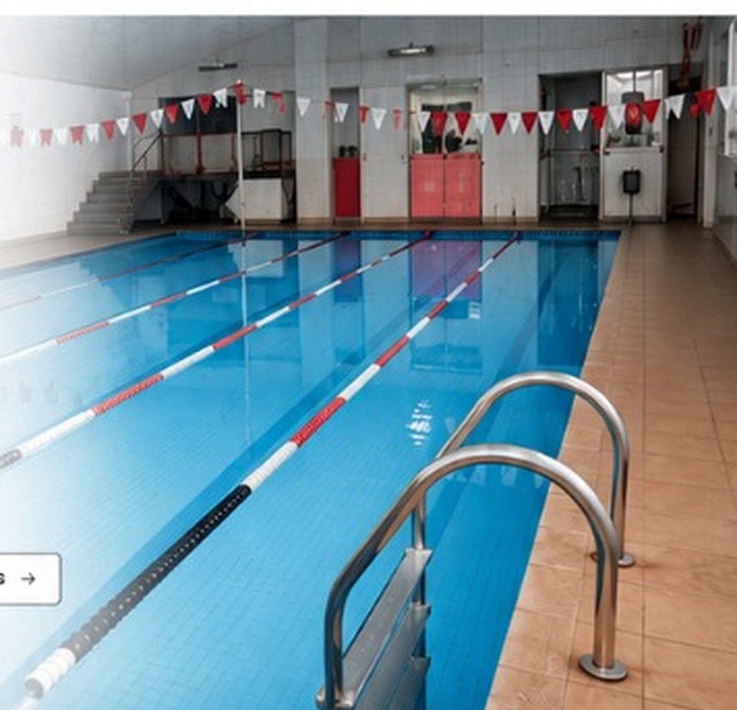Piscina principal da Aquademic Academia